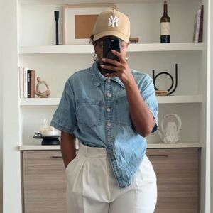 Levi’s denim short sleeve button up